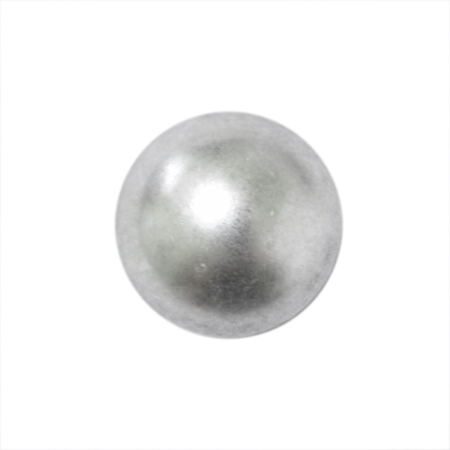 Ümar, poolkera kujuline, kannaga metallnööp, 22mm/36L