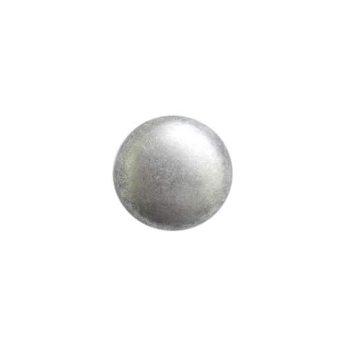 Ümar, kumera pinnaga, kannaga metallnööp, 20mm/30L