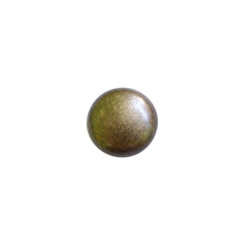 Ümar, kumera pinnaga, kannaga metallnööp, 15mm/24L