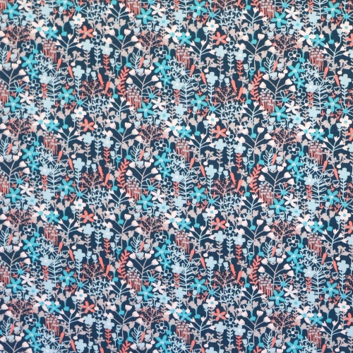 Lillemustriga, 100% viskooskangas, 140cm, 703.499