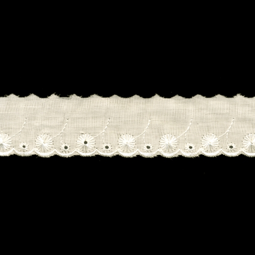 Broderiipits laiusega 3,5 cm, 1213731, 3 m rull