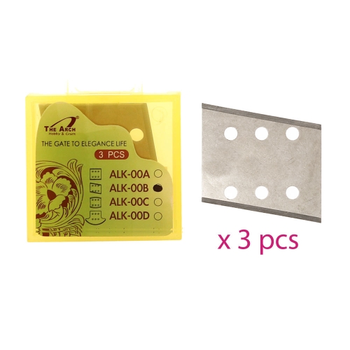 Terad mitmefunktsioonilisele nahanoale, 3 tk, TheArch ALK-00B, KL1668