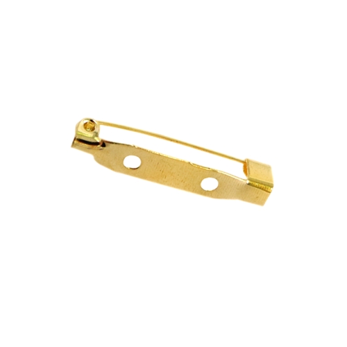 2-Eyelet Pin-On Brooch Base / 30mm