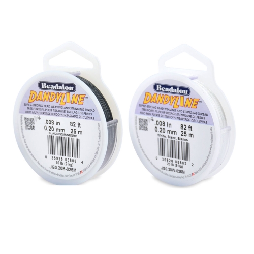 Supertugev niit jm DandyLine ø0,2 mm; 25 m, Beadalon