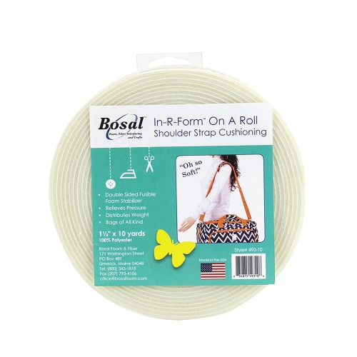 Triigitav tugimaterjal kahepoolse liimiga, In-R-Form , 3,9 cm x 9,1 m, Bosal 493-10