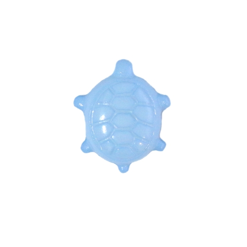 Kilpkonna kujuline, kannaga plastiknööp, 17x15mm, 26L