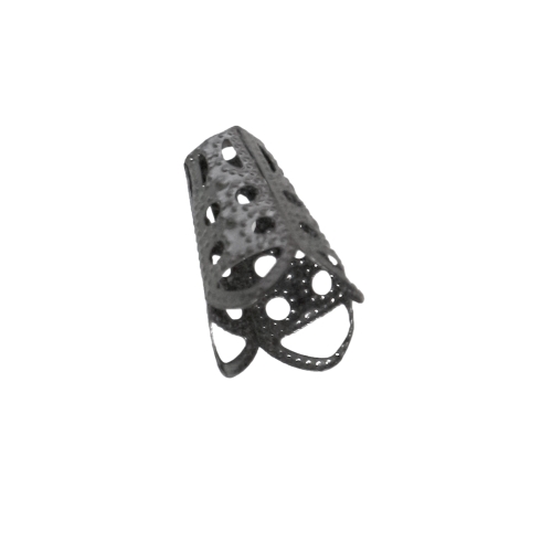 Pitsiline koonuspärlikübar, Bead Cone, 17 x 10mm