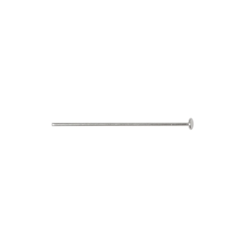 925 hopeasta korvakorutappi, korupiikki 26 x 0,6 mm