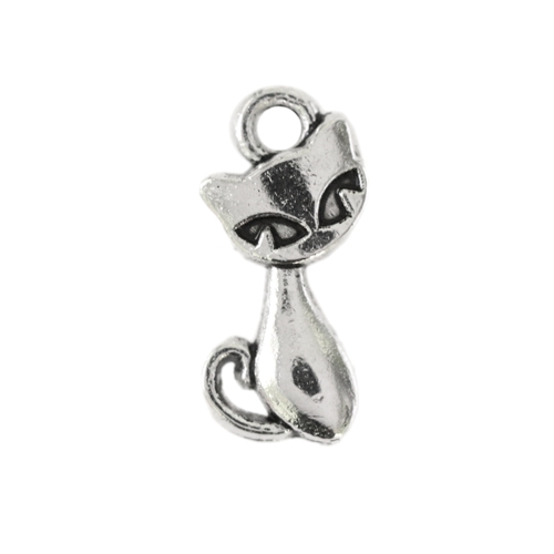 Kassikujuline metallist ripats, 18x7x2mm