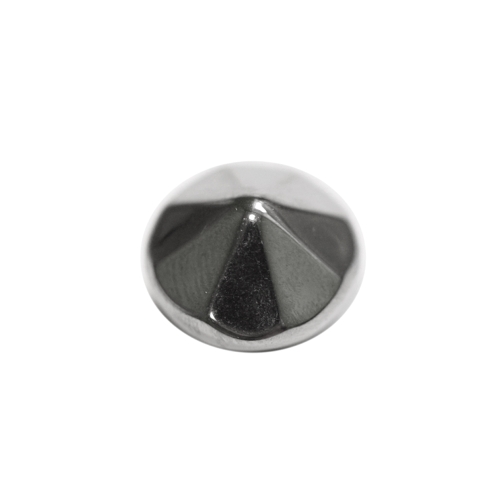 Metallist, needitaoline, alt nelja auguga nööp, 14mm, 24L
