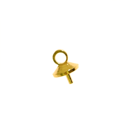 Peg bail for pendants 7 x 6 mm