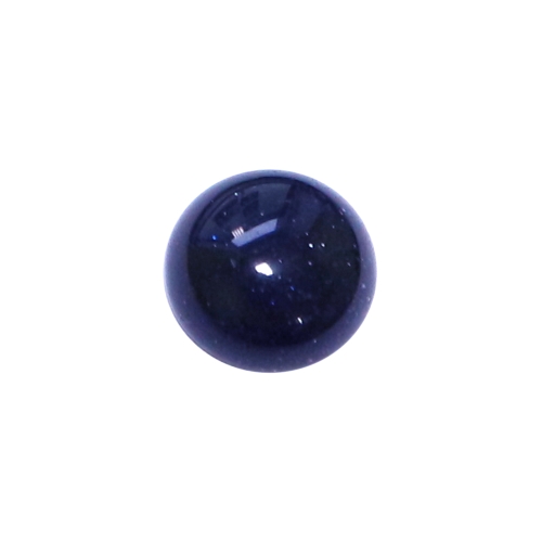 Sinisest liivakivist ümar, lameda põhjaga, aukudeta helmes, 14 x 4mm