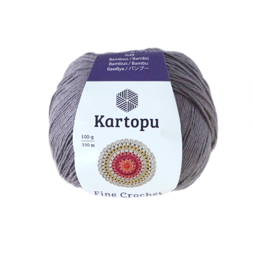 Bambusekoitelanka Fine Crochet, Kartopu
