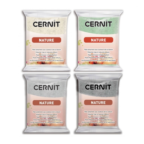 Looduslike kivide efektiga voolimismass, polümeersavi, Cernit Nature, 56 g