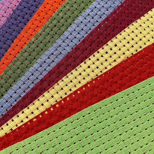 Puuvillane suureauguline tikkimisriie, 60cm, Aida Nr.3,25 (8), Zweigart