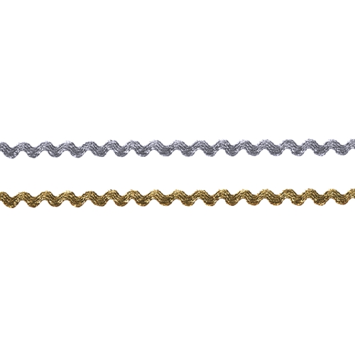 Metallik sik-sak pael laiusega 6 mm, 841511117