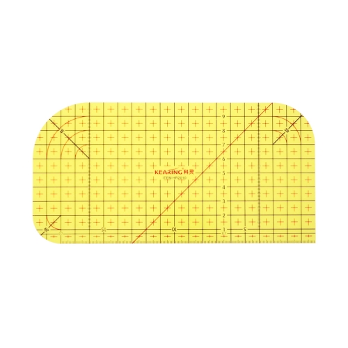 Läbikumav triikimisjoonlaud, taskujoonlaud 20 cm × 10 cm, Kearing HR2010