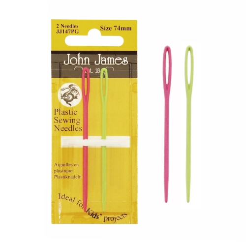 Plastikust nõelad, 2 tk, John James JJ147PG
