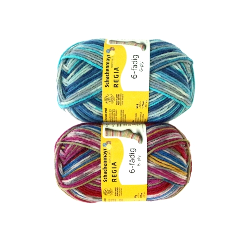 Sokilõng Regia 6-fädig Color, 50g, Schachenmayr, 50 g = u. 125 m