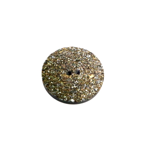 Sädeleva, krobelise pinnaga, kahe auguga plastiknööp, 23mm, 36L