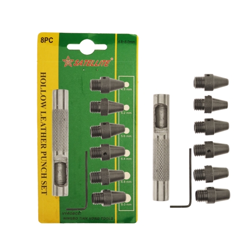 Auguraudade komplekt, ø4,8mm, ø5,2mm, ø5,6mm, ø6,4mm, ø6,8mm, ø8,0mm