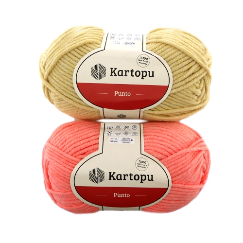 Pehme lõng Punto, Kartopu, 100 g = 110 m
