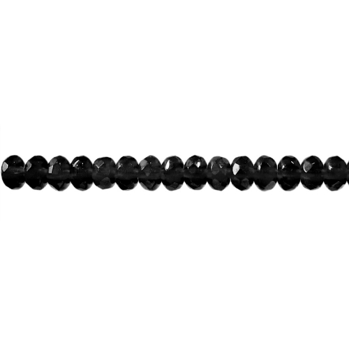 Klaashelmed, tahulised rondellid, 4 x 3 mm