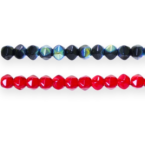 Ümar tahuline rombjas klaashelmes 7mm 