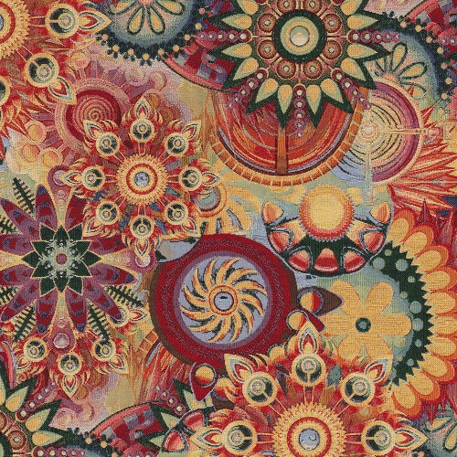 Gobeläänkangas mandalamustriga, BB1.251030.1565.655