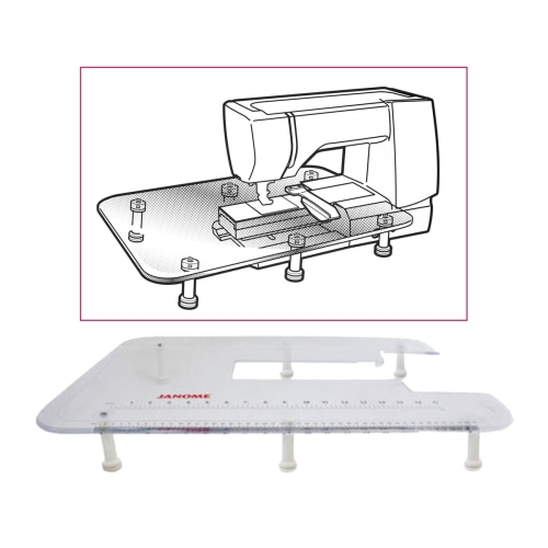 Дополнительный столик 60 см x 40 см, Janome серия MC, Elna; #858416017