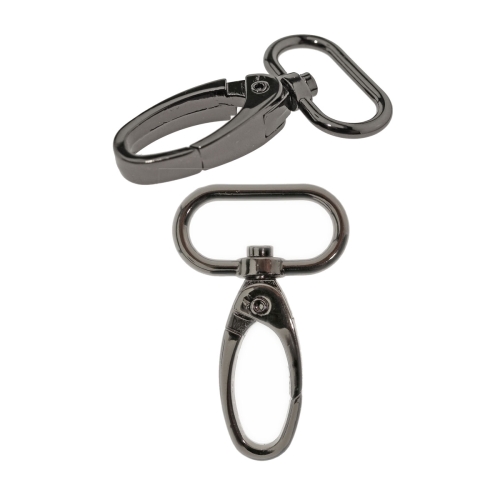 Karabiinhaak pikkusega 48 x 32 mm rihmale laiusega 20 (-25) mm