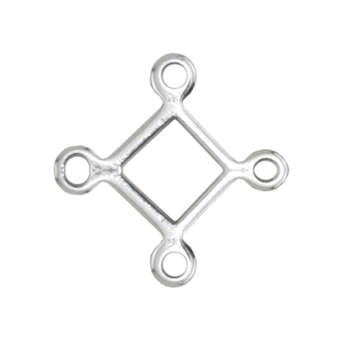 4-Way Jewellery Connector, 12mm, Beadalon (USA)