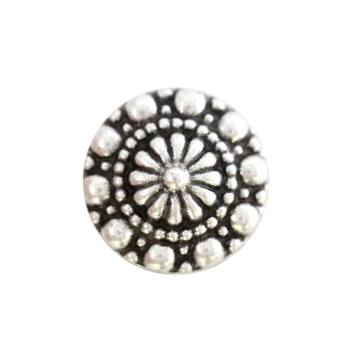 Metallnööp reljeefse ornamendimustriga 30mm/48L