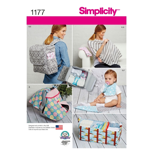 Aksessuaarid Väikelastele, Simplicity Pattern #1177