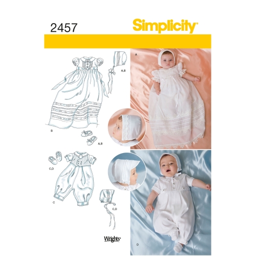 Väikelaste eriliste sündmuste, suurused: A (XXS-XS-S-M), Simplicity Pattern #2457