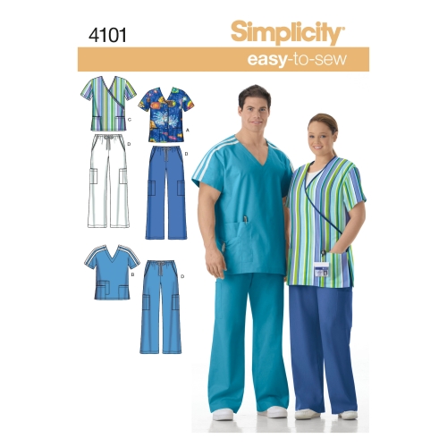 Naiste ja meeste pluss-suurustele riietus, Simplicity Pattern #4101