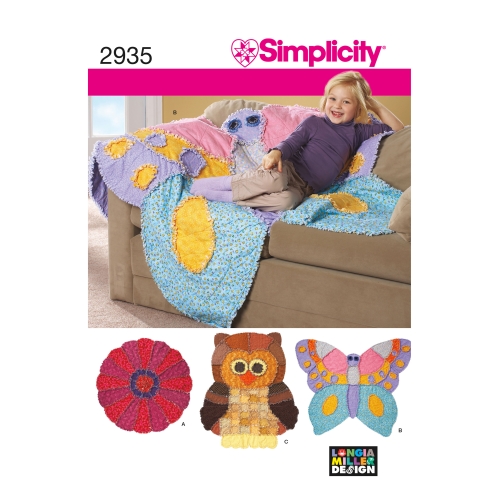 Aastehnikas (Rag-Rug) vaip-tekid, Simplicity Pattern #2935