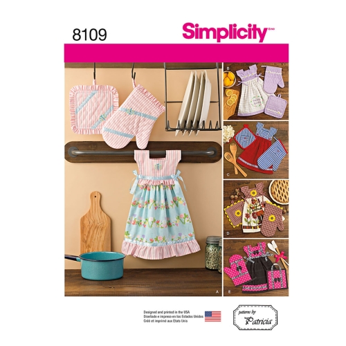 Põlled, pajakindad..., Simplicity Pattern #8109