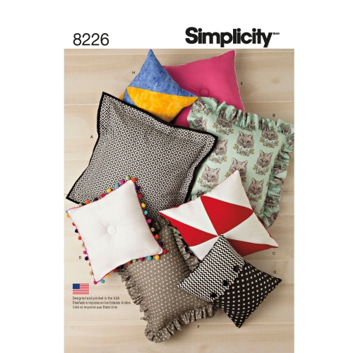 Padjad kerge vaevaga, Simplicity Pattern #8226