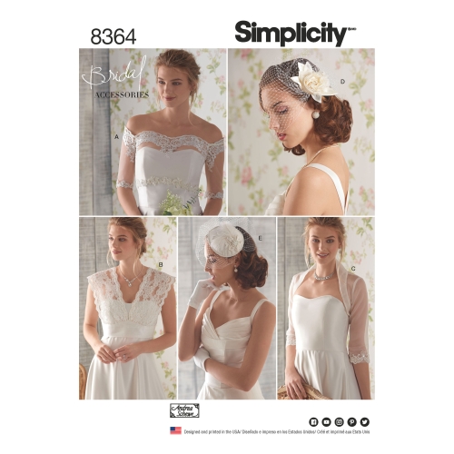 Naiste kehakatted, pael ja peakate, Simplicity Pattern #8364