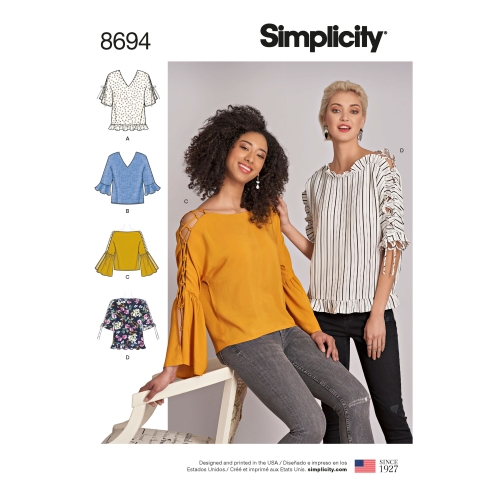 Naiste topid, Simplicity Pattern #8694