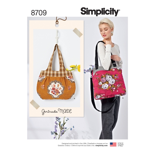 Gertrude Made kotid, Simplicity Pattern #8709