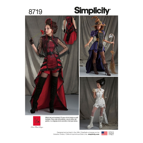 Naiste kostüümid, Simplicity Pattern #8719
