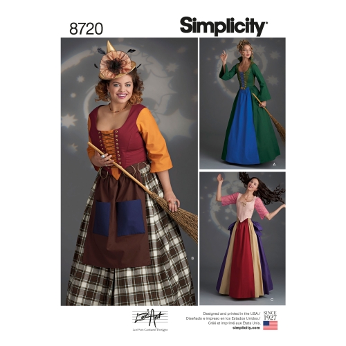 Naiste kostüümid, Simplicity Pattern #8720