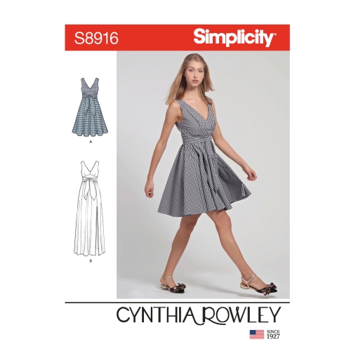 Naiste kleidid, Simplicity Pattern #S8916