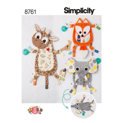 Beebi õrn tekk, Simplicity Pattern #8761