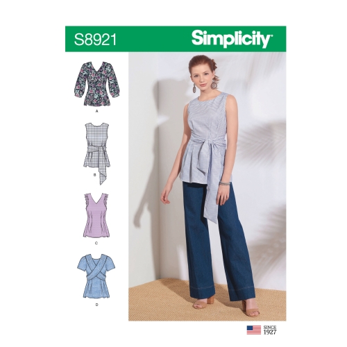 Naiste topid, Simplicity Pattern #S8921