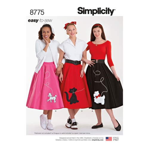 Naiste kostüümid, Simplicity Pattern #8775
