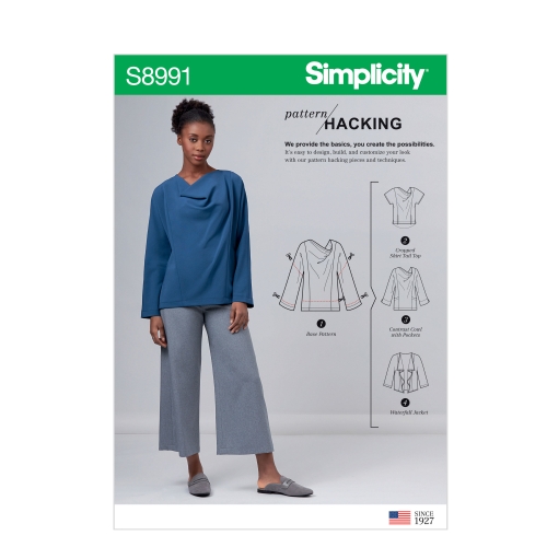 Naiste hõlmikmantlid, suurused: 16-18-20-22-24, Simplicity Pattern #S8991