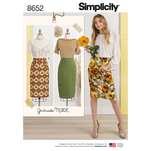 Seelikud, Simplicity Pattern #8652